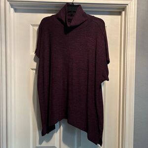 Apt. 9 Women's Deep Purple Cowl Neck Sweater